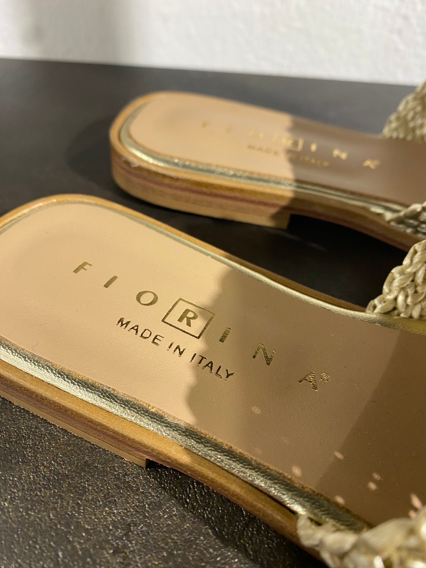 Ciabattina con gioiello Fiorina