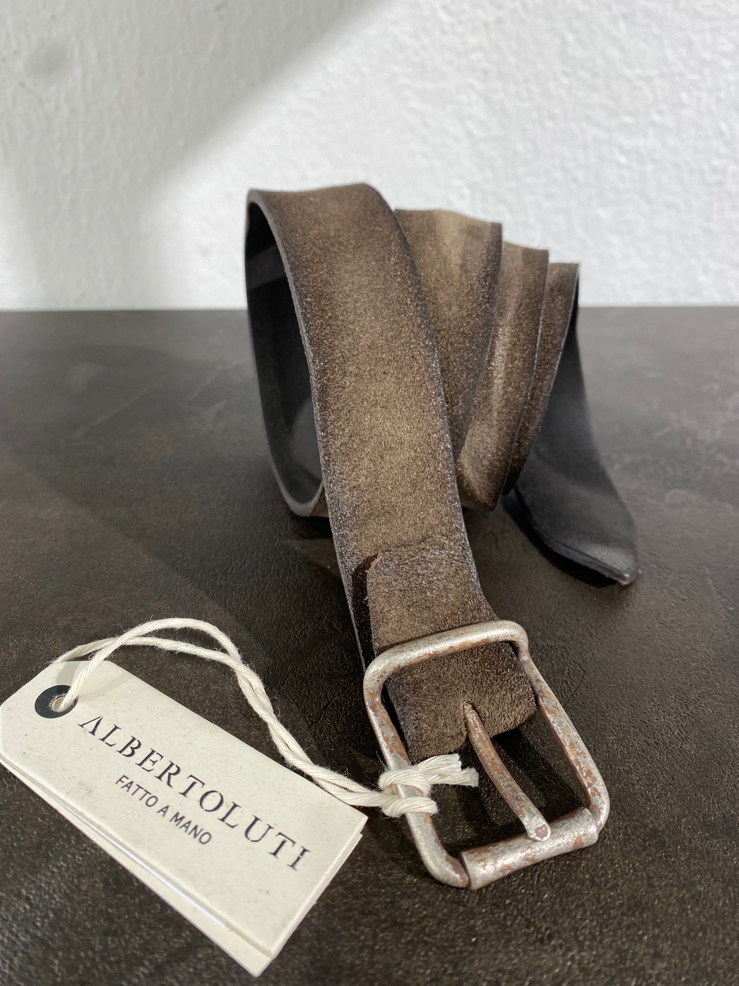 Cintura in pelle Alberto Luti