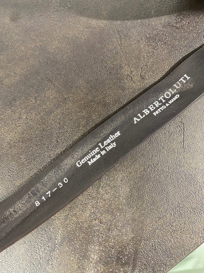 Cintura in pelle Alberto Luti