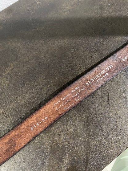 Cintura in pelle Alberto Luti