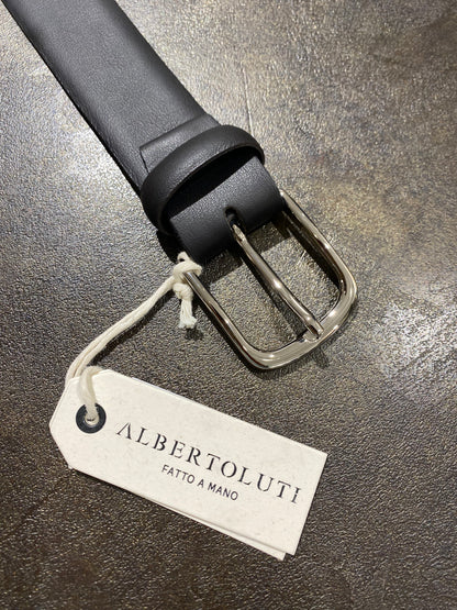 Alberto Luti Cintura vera pelle Moro
