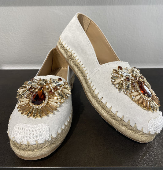 Espadrillas Fiorina colore Bianco