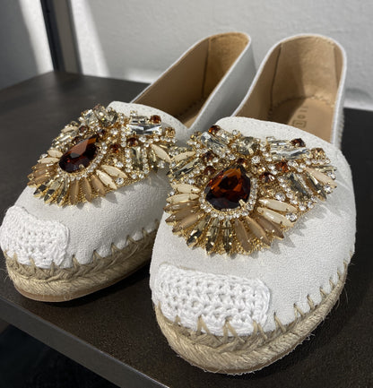 Espadrillas Fiorina colore Bianco