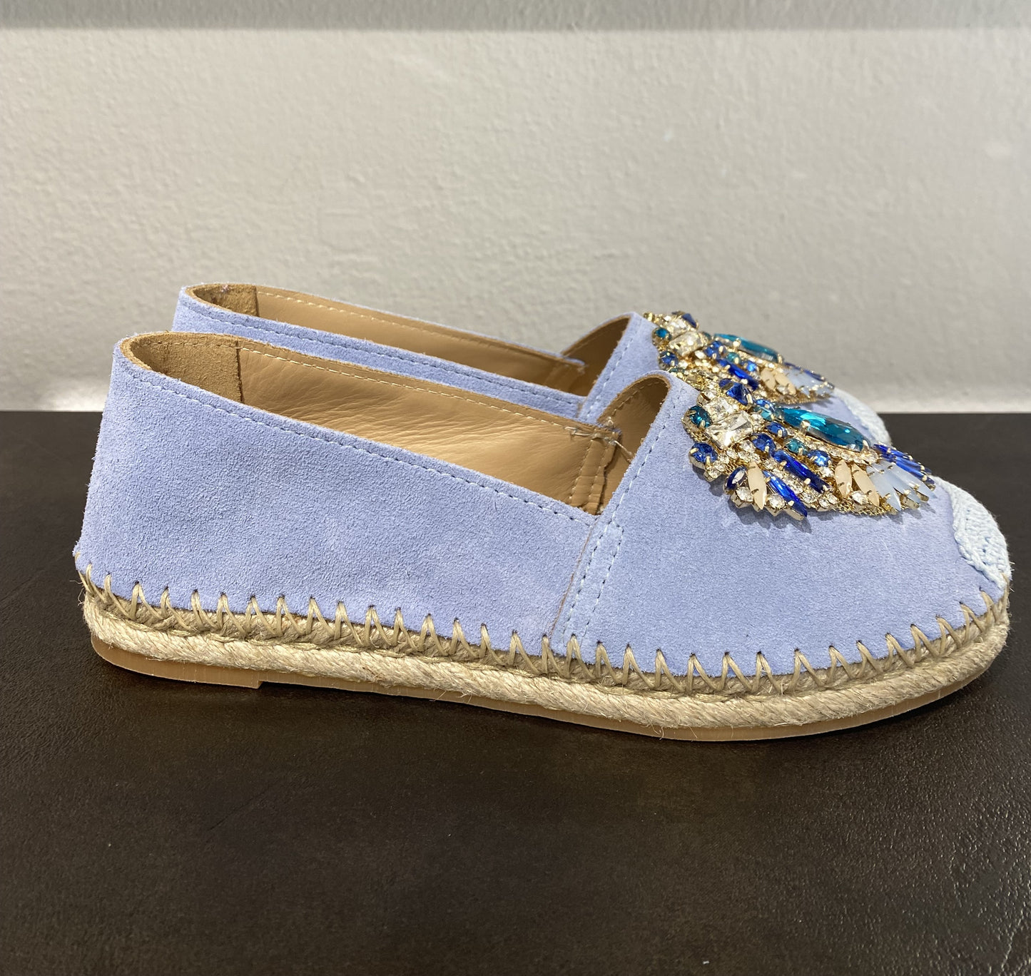 Espadrillas Fiorina colore Celeste