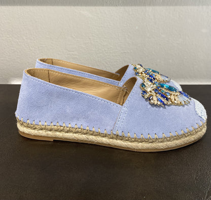 Espadrillas Fiorina colore Celeste