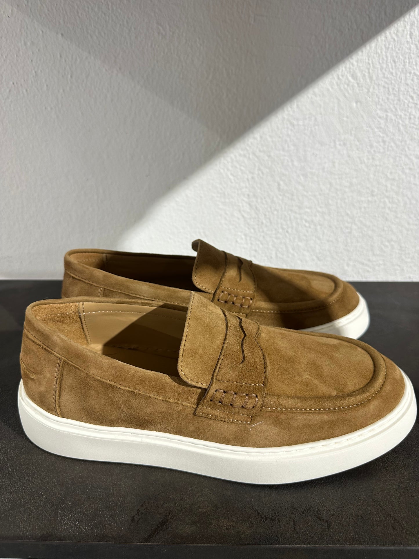 Mocassino casual in suede