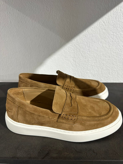 Mocassino casual in suede