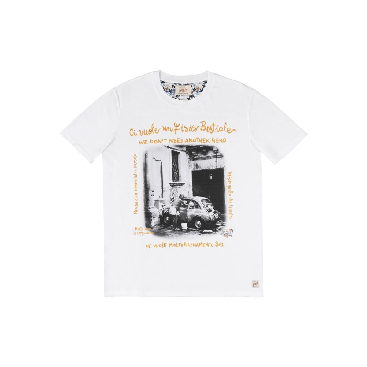 T-Shirt Bob Company Ci Vuole Un Fisico Bestiale