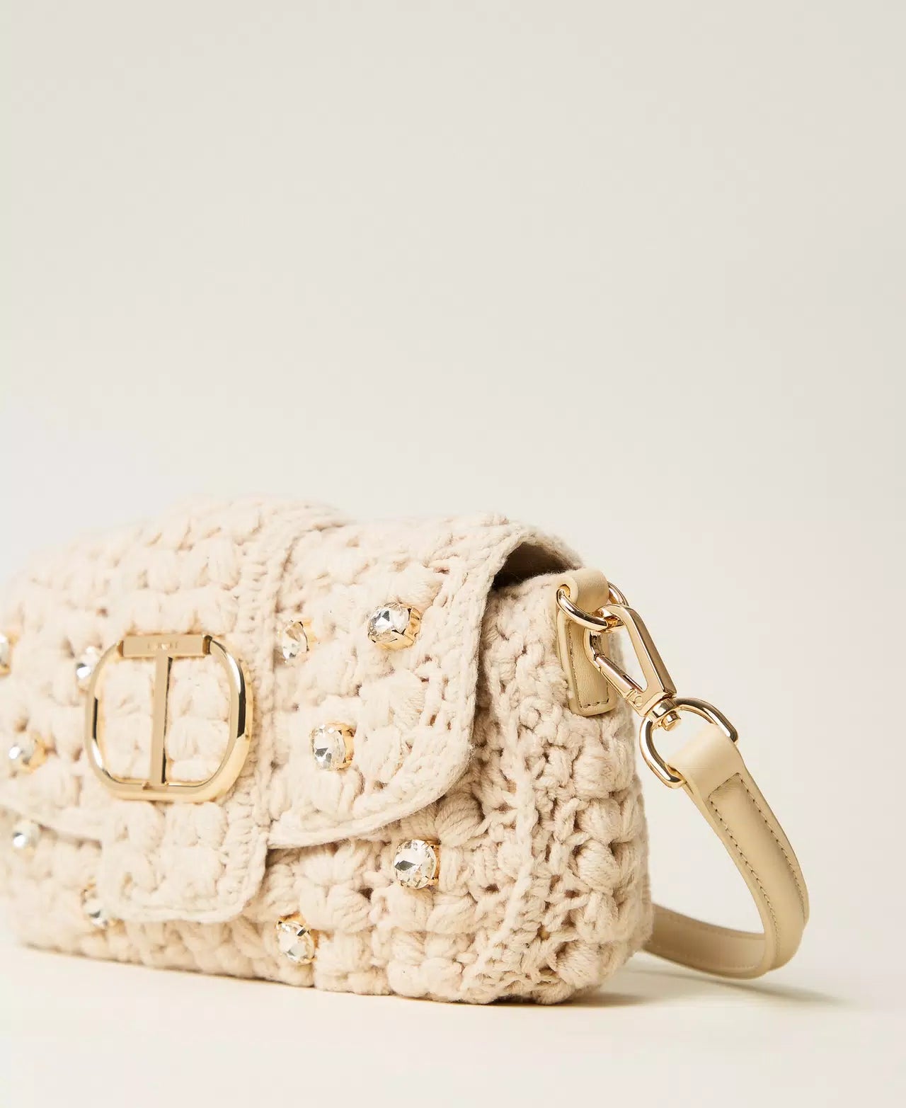 Borsa 'Amie' in maglia crochet