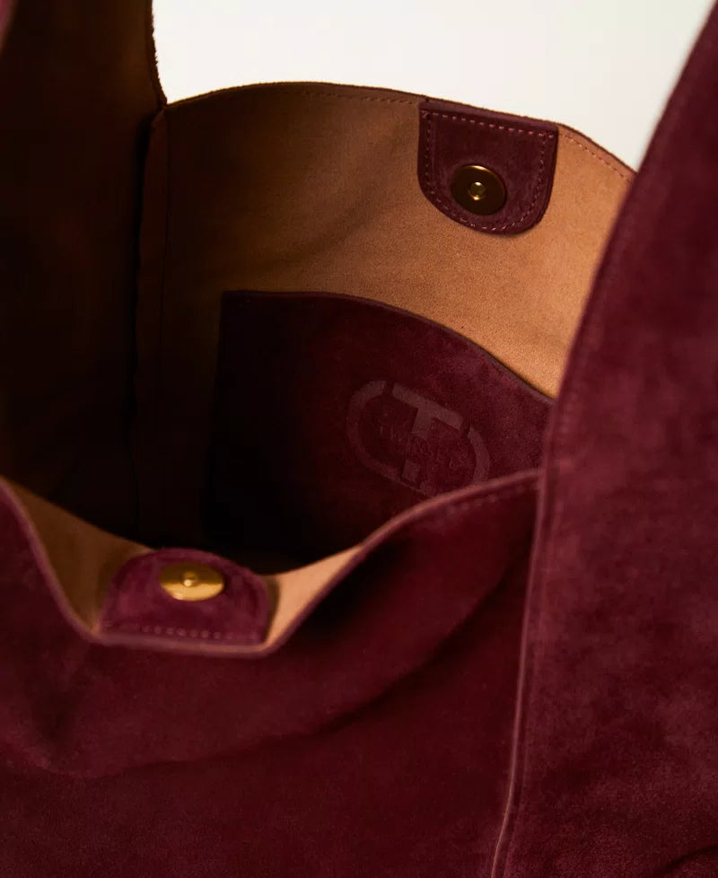 Borsa hobo 'Ventotene' in suede