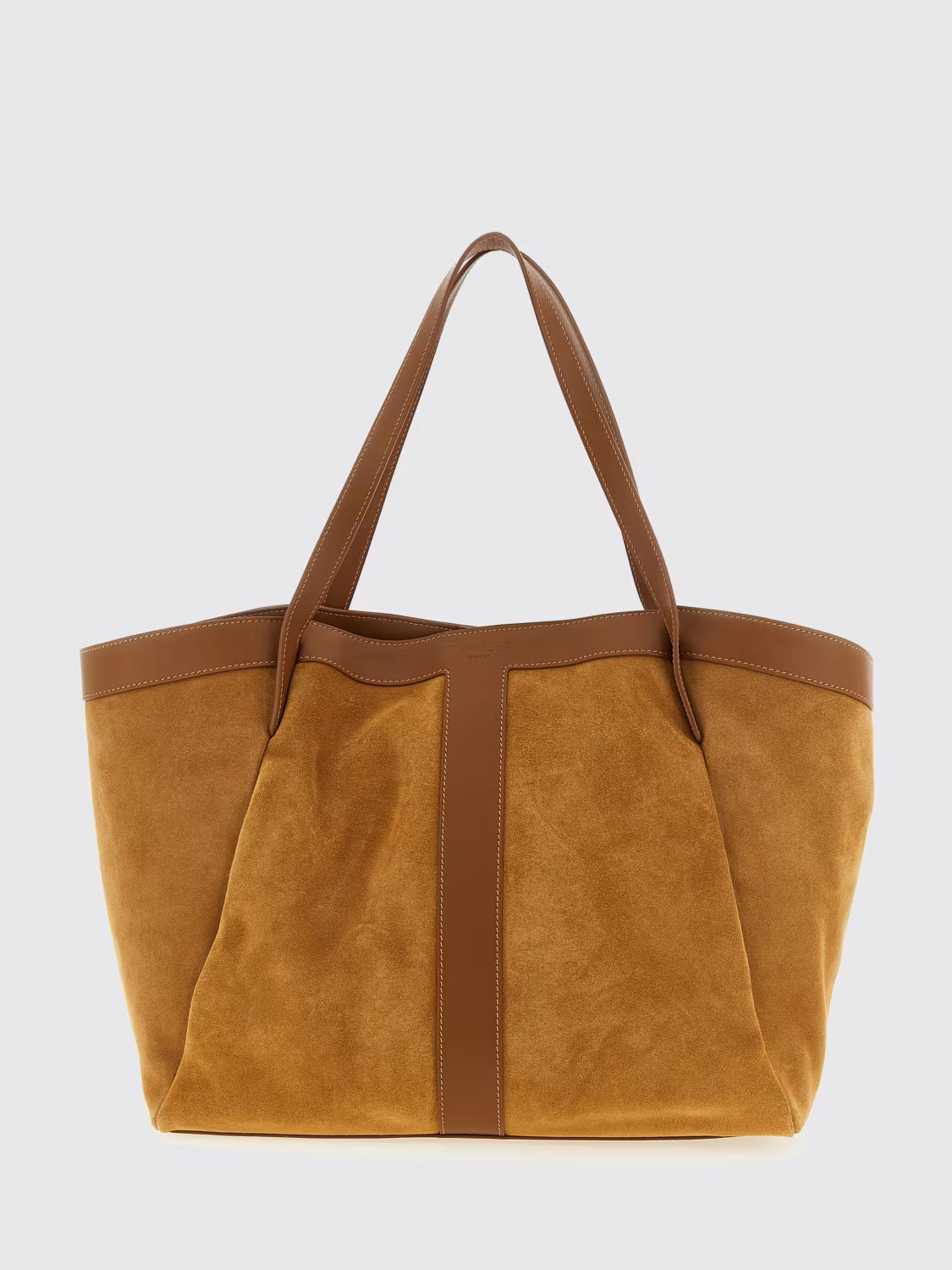 Borsa Tote Twinset in camoscio